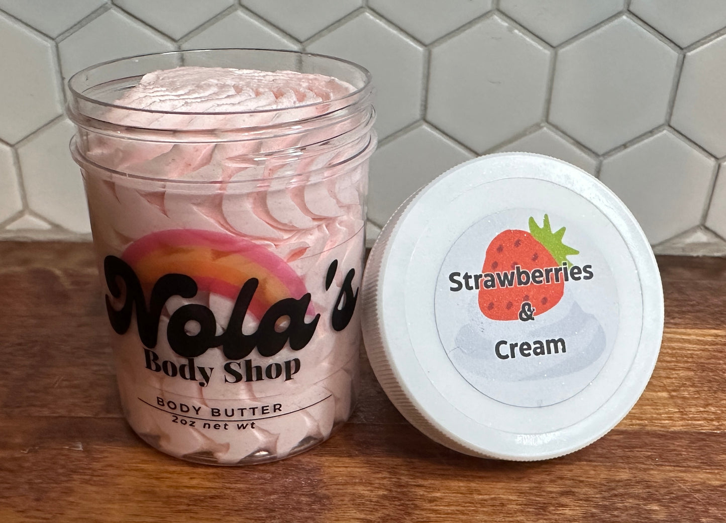 Strawberries and Cream Body Butter